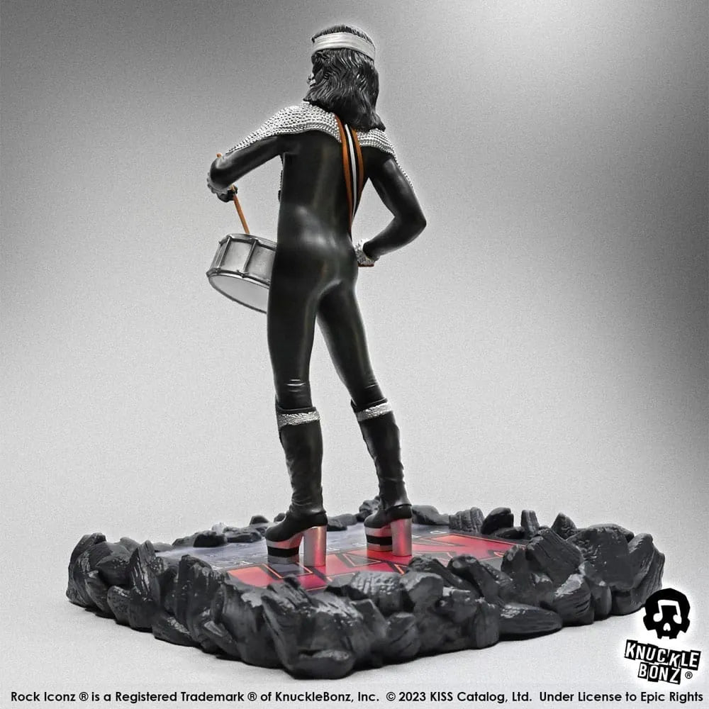 Kiss Rock Iconz Statue The Catman (Destroyer) 22 cm - Smalltinytoystore