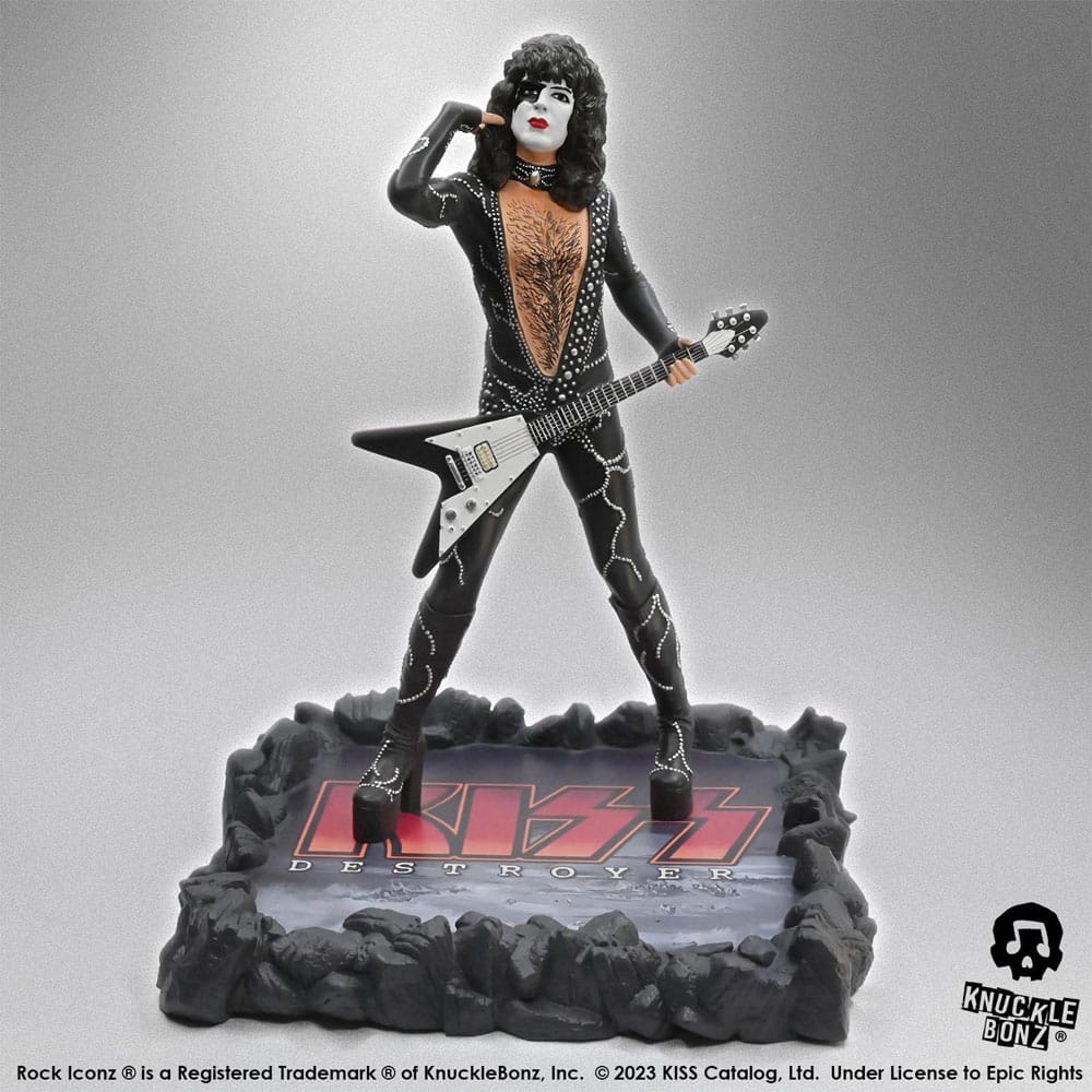 Kiss Rock Iconz Statue The Starchild (Destroyer) 22 cm - Smalltinytoystore