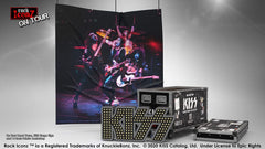 Kiss Rock Ikonz On Tour Road Case Statue & Bühnenhintergrund Set Alive! Tour - Smalltinytoystore