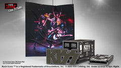 Kiss Rock Ikonz On Tour Road Case Statue & Bühnenhintergrund Set Alive! Tour - Smalltinytoystore