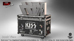 Kiss Rock Ikonz On Tour Road Case Statue & Bühnenhintergrund Set Alive! Tour - Smalltinytoystore