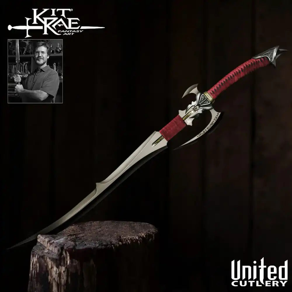Kit Rae Swords of the Ancients Replik 1/1 Avoloch Sword Dark Edition 111 cm - Smalltinytoystore