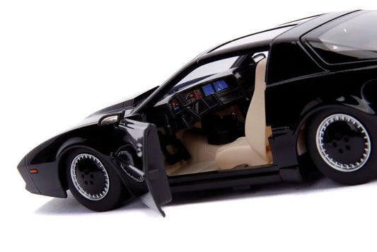 Knight Rider Diecast Modell 1/24 1982 Ponitac Trans AM Try Me Kitt - Smalltinytoystore