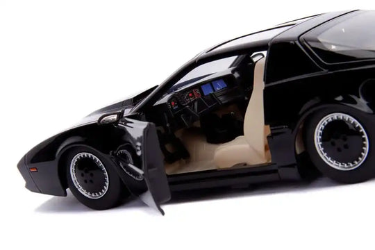 Knight Rider Diecast Modell 1/24 1982 Ponitac Trans AM Try Me Kitt - Smalltinytoystore