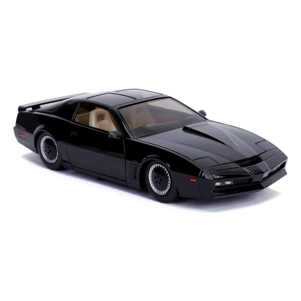 Knight Rider Diecast Modell 1/24 1982 Ponitac Trans AM Try Me Kitt - Smalltinytoystore