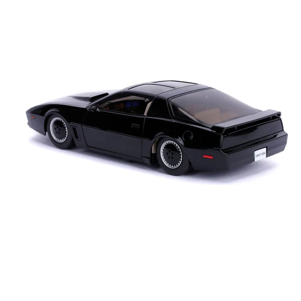 Knight Rider Diecast Modell 1/24 1982 Ponitac Trans AM Try Me Kitt - Smalltinytoystore