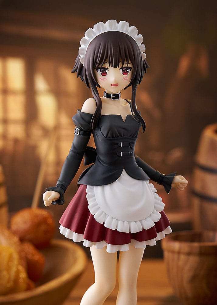 Kono Subarashii Sekai ni Bakuen wo! Pop Up Parade PVC Megumin: Part-Time Job Uniform Ver. L Size 20 cm - Smalltinytoystore