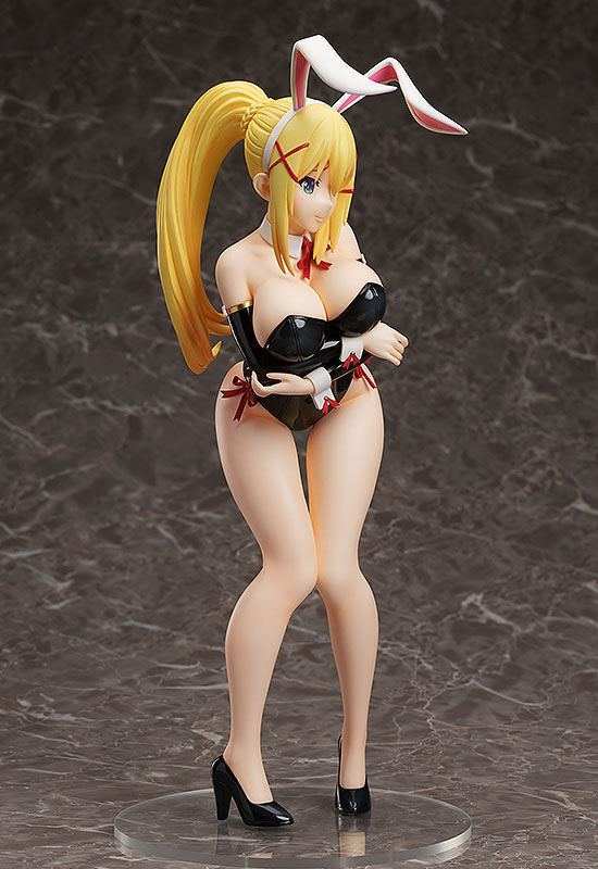 Kono Subarashii Sekai ni Shukufuku o! PVC Statue 1/4 Darkness Bare Leg Bunny Ver. 38 cm - Smalltinytoystore