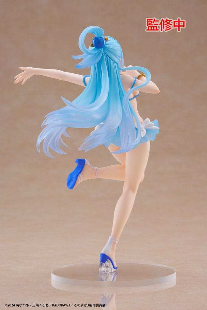 KonoSuba: God's Blessing on This Wonderful World! 3 Coreful PVC Statue Aqua Swimwear Ver. 18 cm - Smalltinytoystore