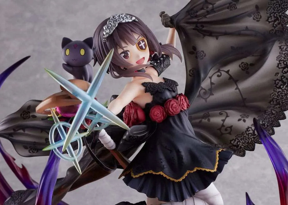 Konosuba God's blessing on this wonderful world! PVC Statue 1/7 Megumin the Black Rose Dress Ver. 28 cm - Smalltinytoystore