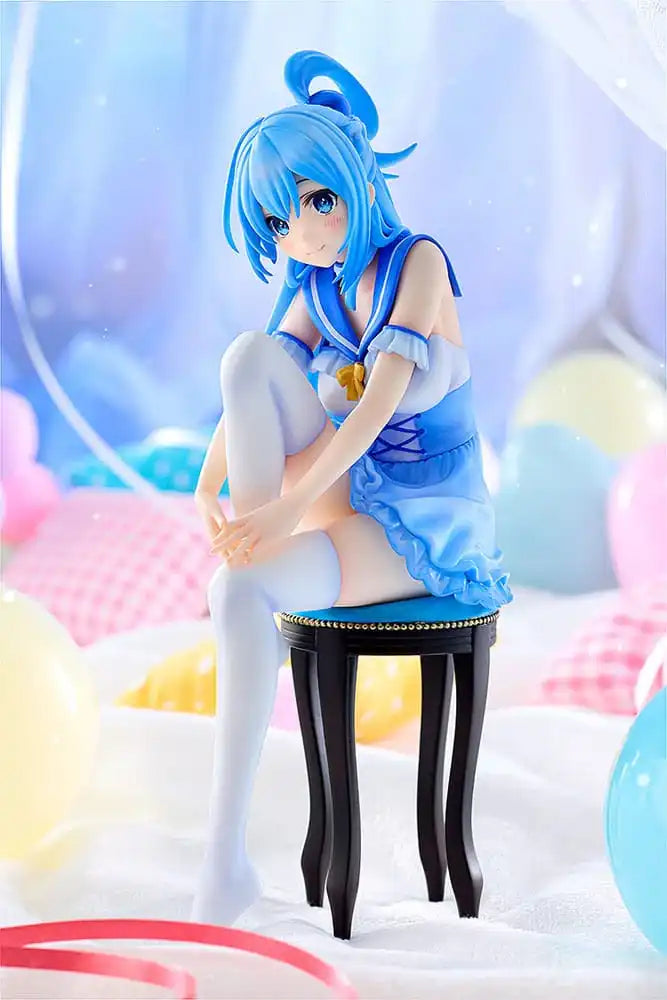 Konosuba God's blessing on this wonderful world! PVC Statue Aqua: Light Novel 10th Anniversary Ver. 15 cm - Smalltinytoystore