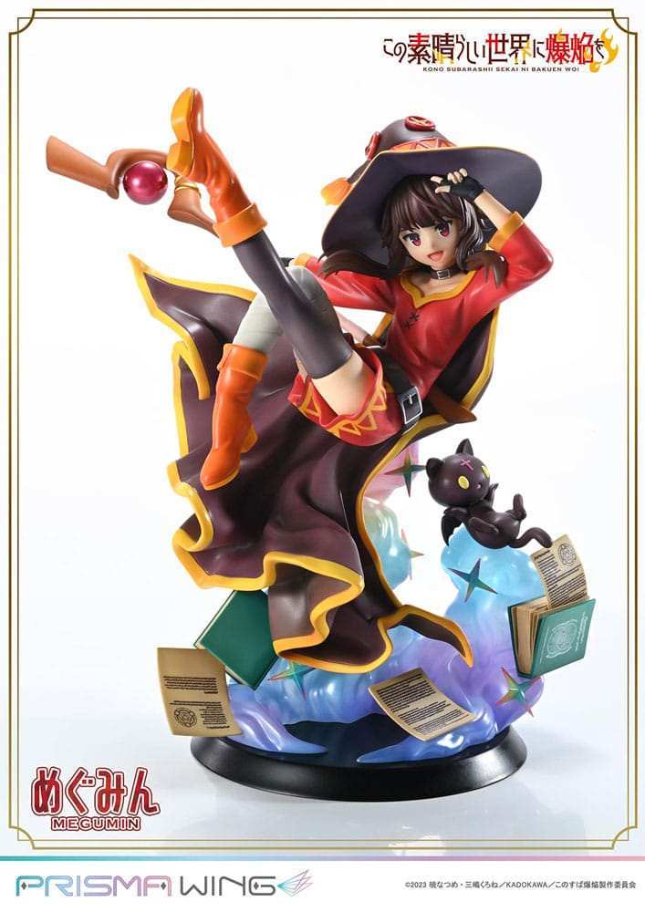 Konusuba - An Explosion on This Wonderful World! Prisma Wing PVC Statue 1/7 Megumin 23 cm - Smalltinytoystore