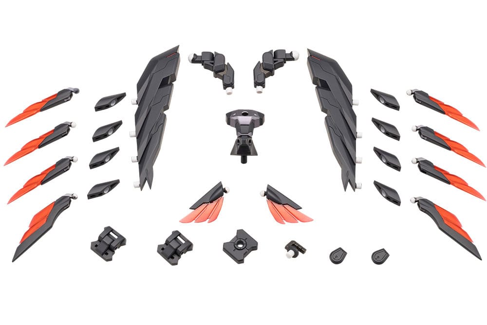 Kotobukiya M.S.G. Model Kit Heavy Weapon Unit 60 Wing Edge Black Ver. - Smalltinytoystore