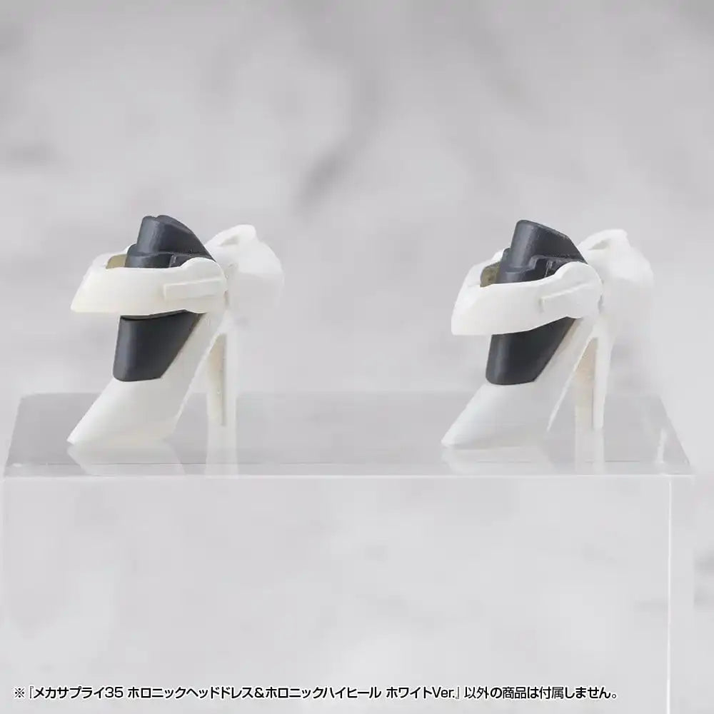 Kotobukiya M.S.G. Model Kit Zubehör-Set Mecha Supply 34 Holonic Headdress & Holonic High Heels White Ver.