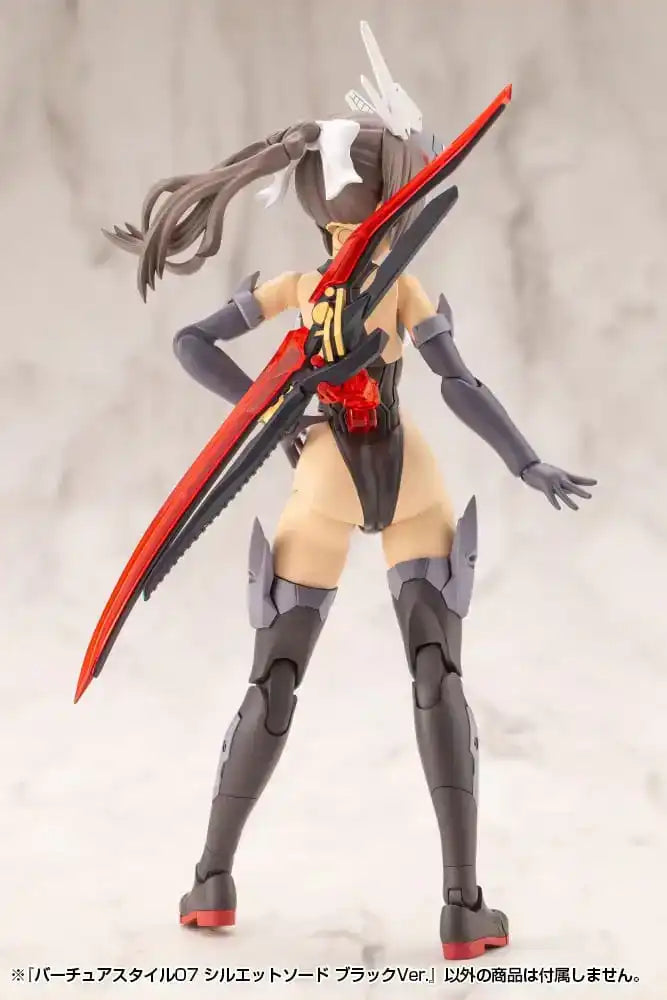 Kotobukiya M.S.G. Model Kit Zubehör-Set Virtuous Style 06 Silhouette Sword Black Ver. - Smalltinytoystore