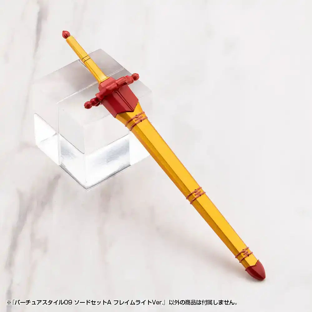 Kotobukiya M.S.G. Model Kit Zubehör-Set Virtuous Style 09 Sword Set A Flamerite Ver.