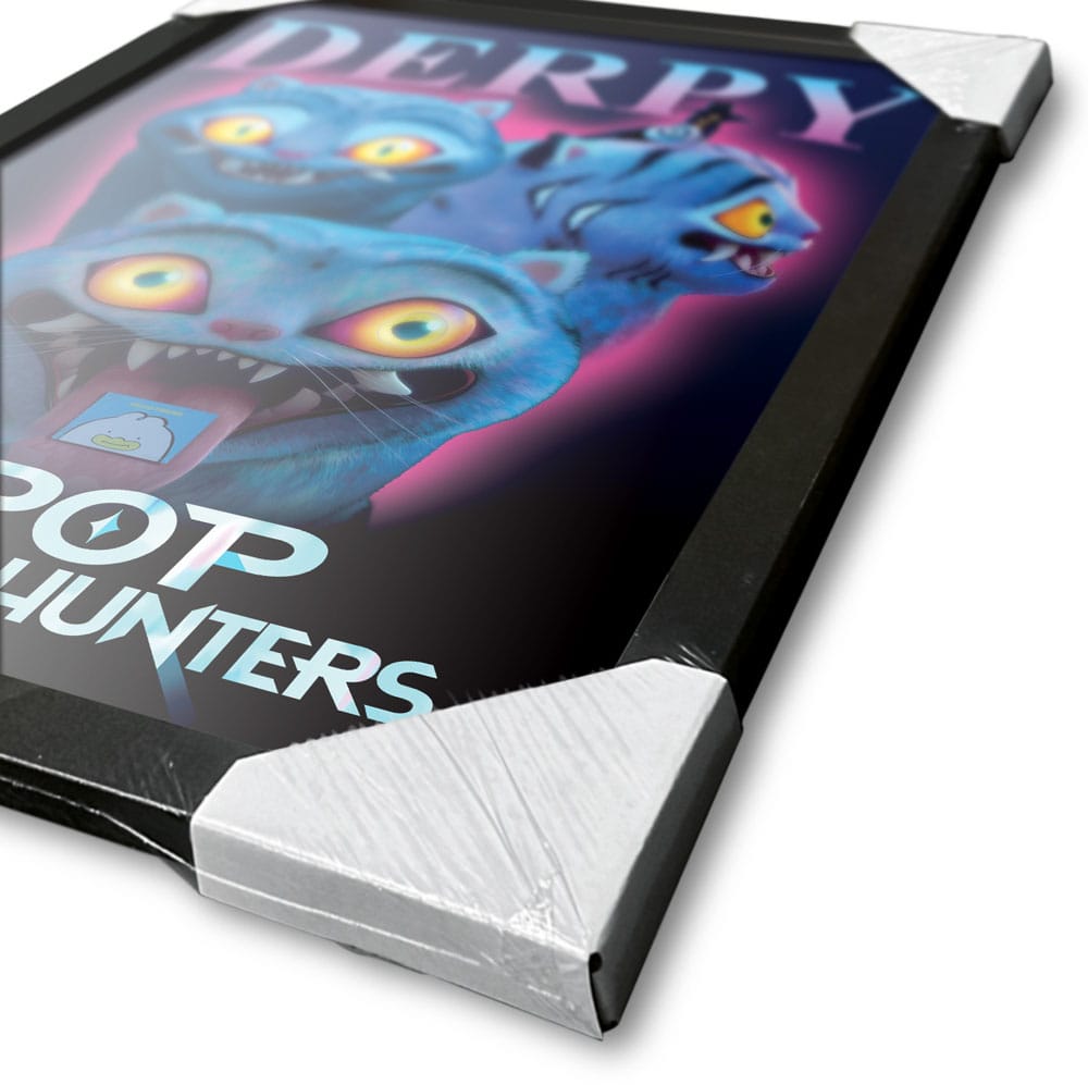 KPop Demon Hunters Collector Print Poster im Rahmen Derpy - Smalltinytoystore