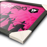 KPop Demon Hunters Collector Print Poster im Rahmen Saja Boys Idol - Smalltinytoystore