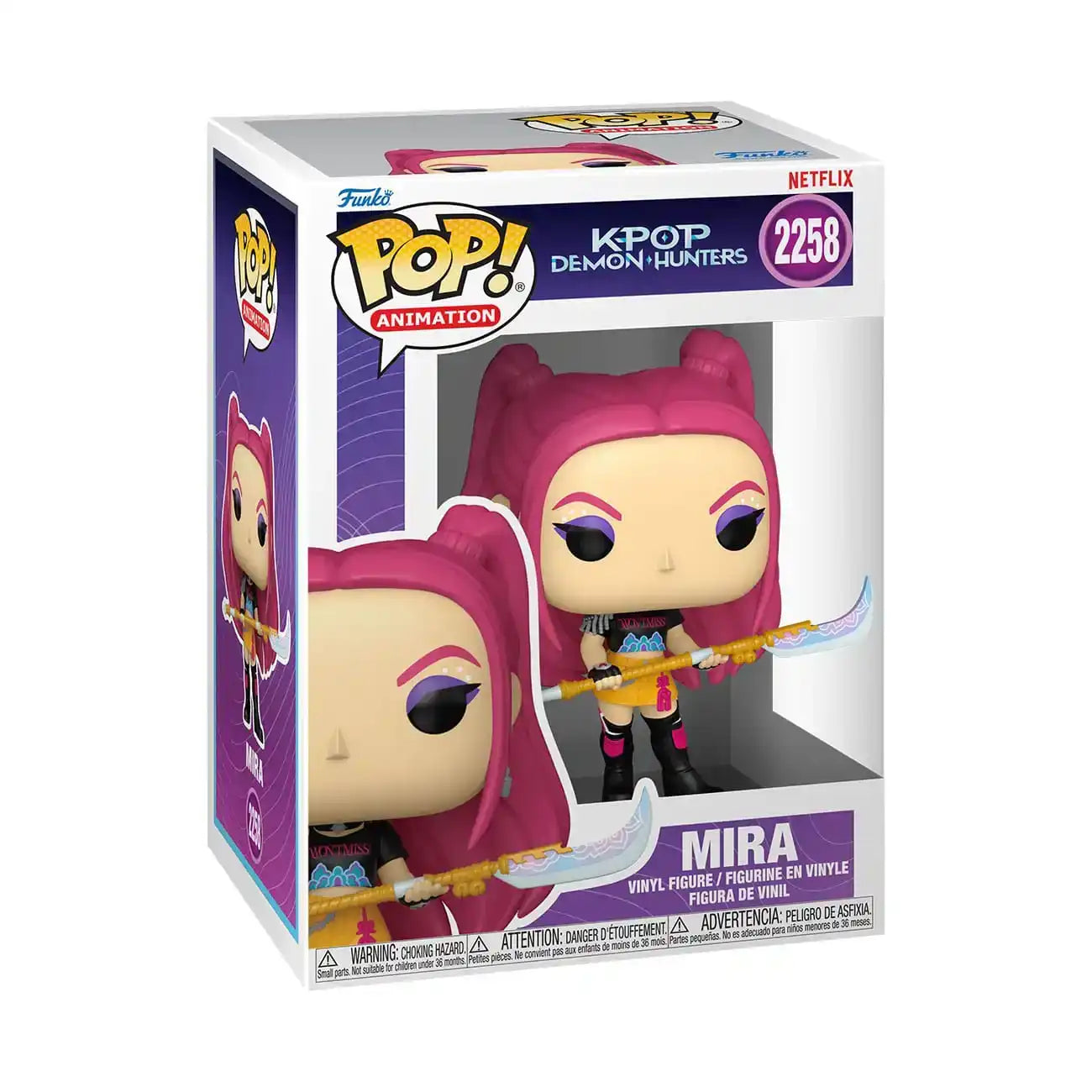 KPop Demon Hunters POP! Animation Vinyl Figur Mirai 9 cm - Smalltinytoystore