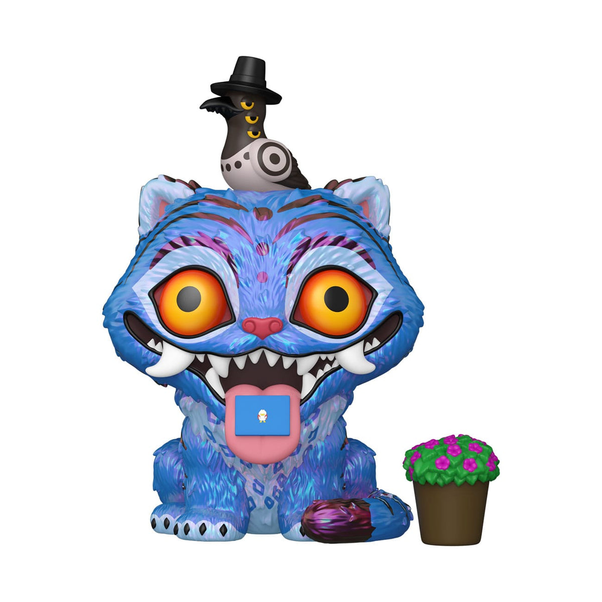 KPop Demon Hunters POP! Animation Vinyl Figur Tiger w/Bird 9 cm - Smalltinytoystore
