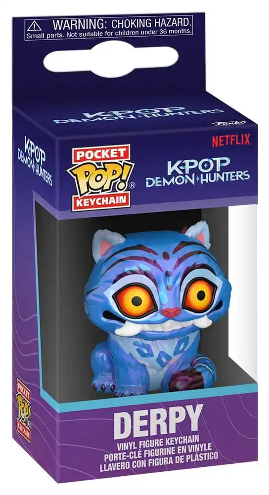 KPop Demon Hunters POP! Vinyl Schlüsselanhänger 4 cm Derpy Display (12)