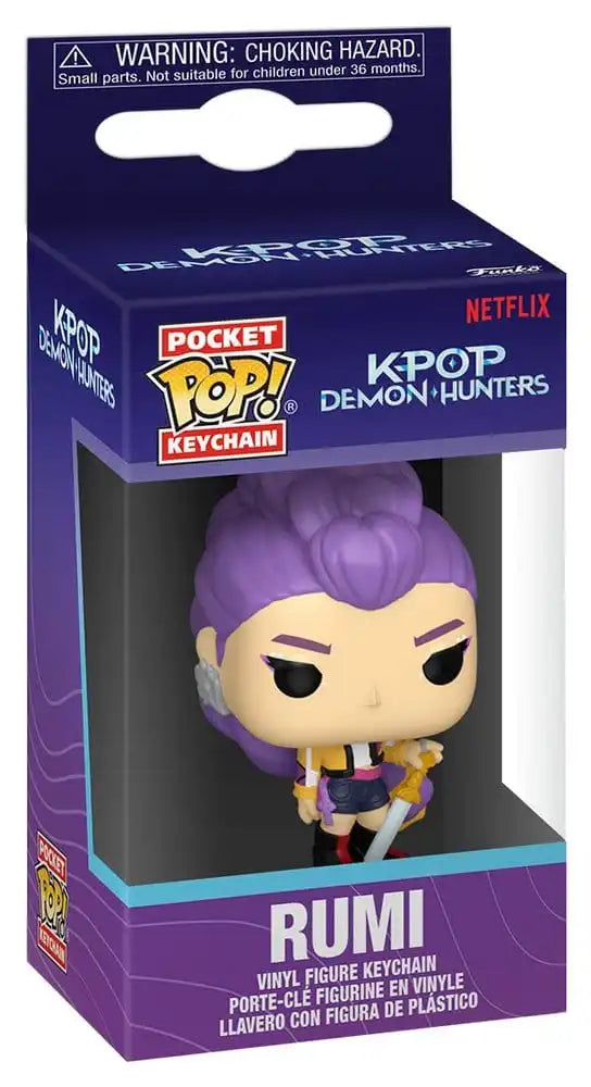 KPop Demon Hunters POP! Vinyl Schlüsselanhänger 4 cm Rumi Display (12)