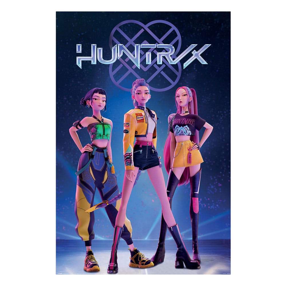 KPop Demon Hunters Poster Set How it's done 61 x 91 cm (4) - Smalltinytoystore