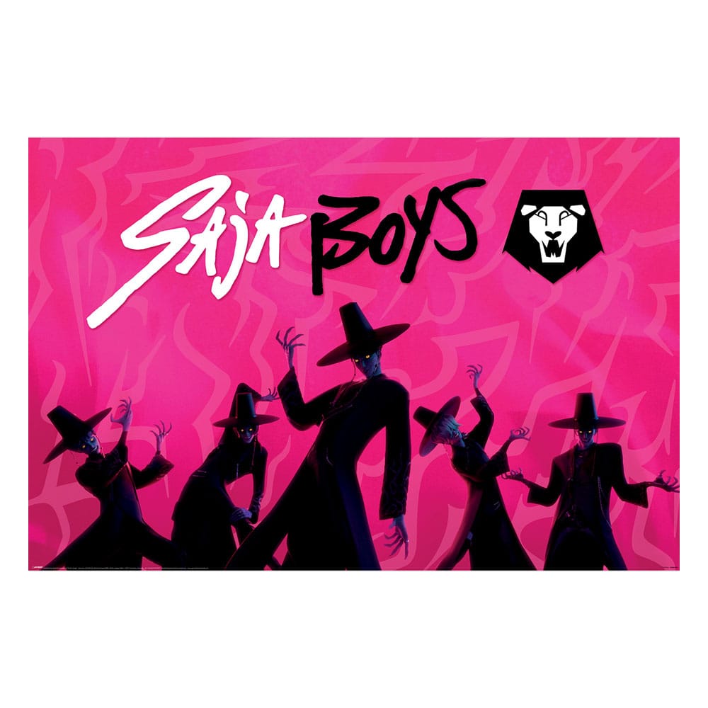 KPop Demon Hunters Poster Set Saja Boys Idol 91 x 61 cm (4) - Smalltinytoystore