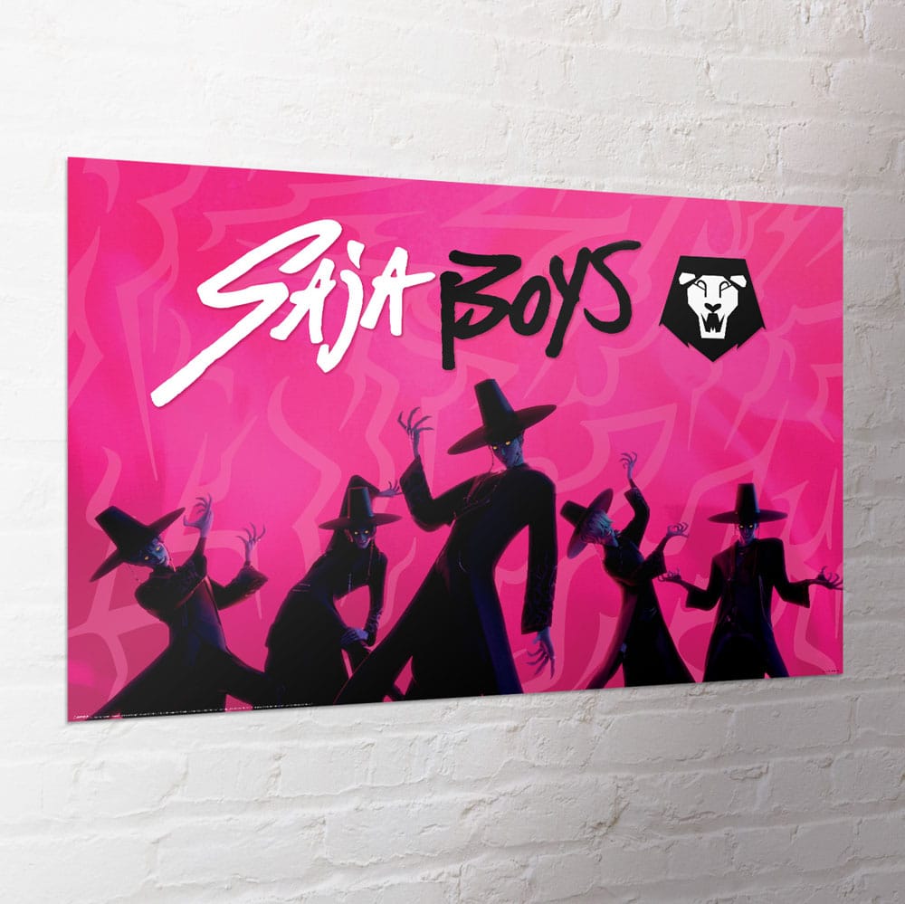 KPop Demon Hunters Poster Set Saja Boys Idol 91 x 61 cm (4) - Smalltinytoystore