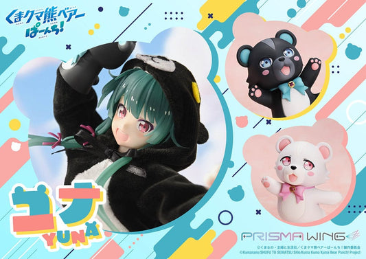 Kuma Kuma Kuma Bear Punch! Prisma Wing PVC Statue 1/7 Yuna 28 cm - Smalltinytoystore