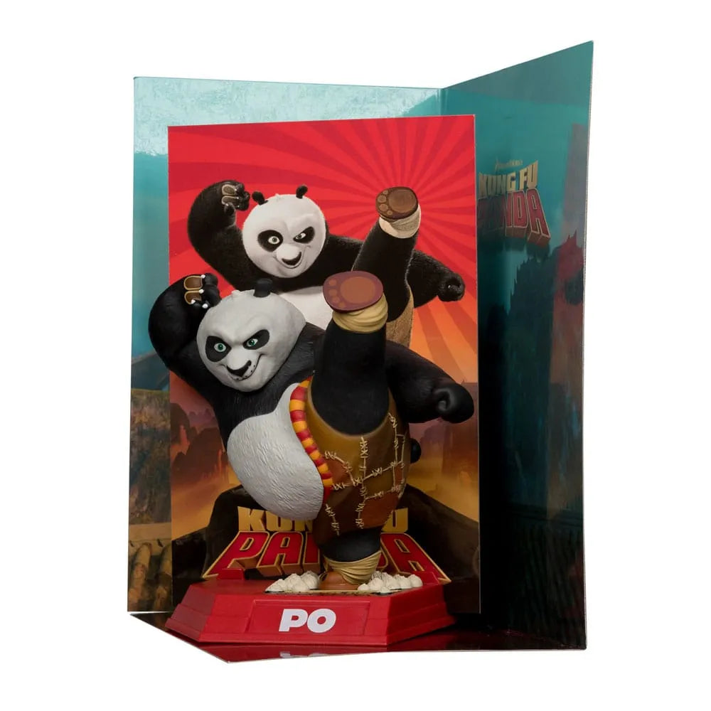 Kung Fu Panda Movie Maniacs PVC Statue Po 17 cm - Smalltinytoystore