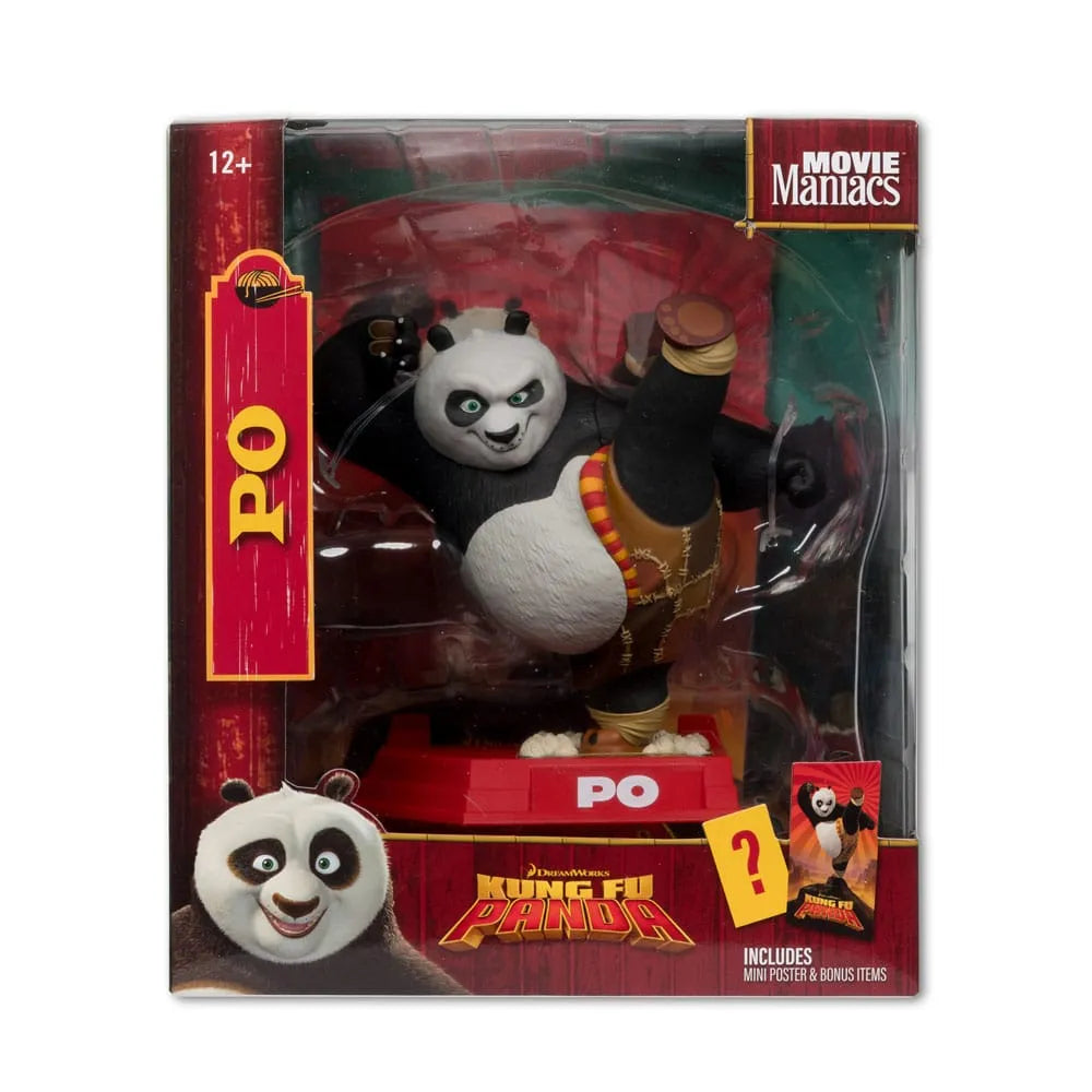 Kung Fu Panda Movie Maniacs PVC Statue Po 17 cm - Smalltinytoystore