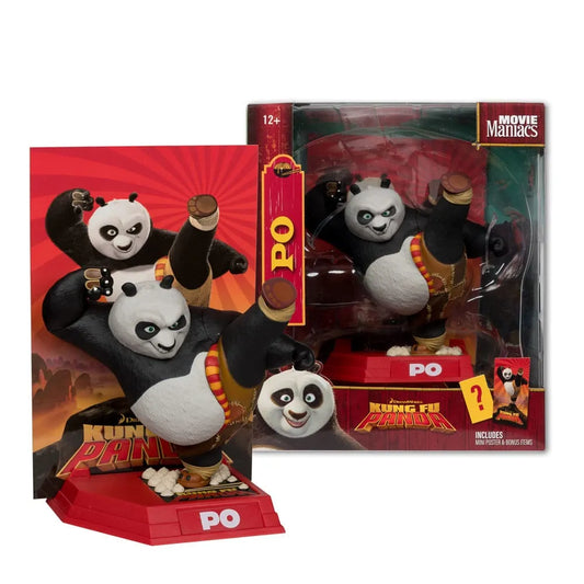 Kung Fu Panda Movie Maniacs PVC Statue Po 17 cm - Smalltinytoystore
