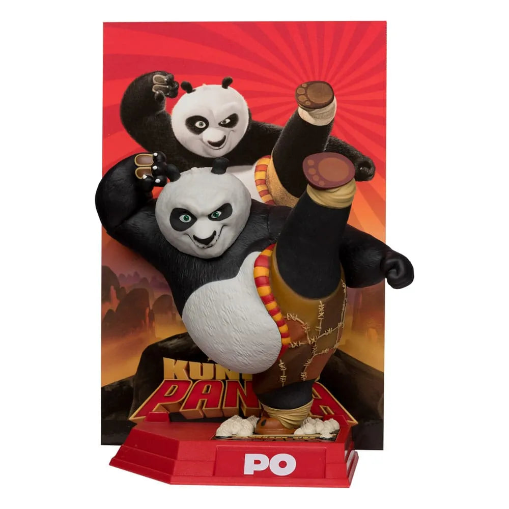 Kung Fu Panda Movie Maniacs PVC Statue Po 17 cm - Smalltinytoystore