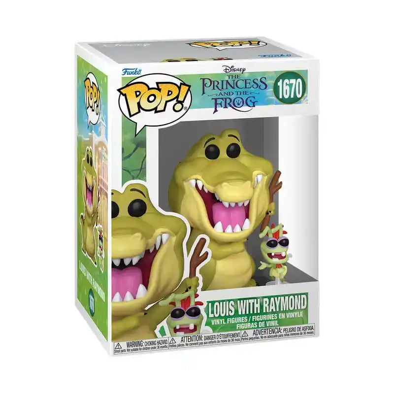 Küss den Frosch POP! Disney Vinyl Figur Louis w/Raymond 9 cm