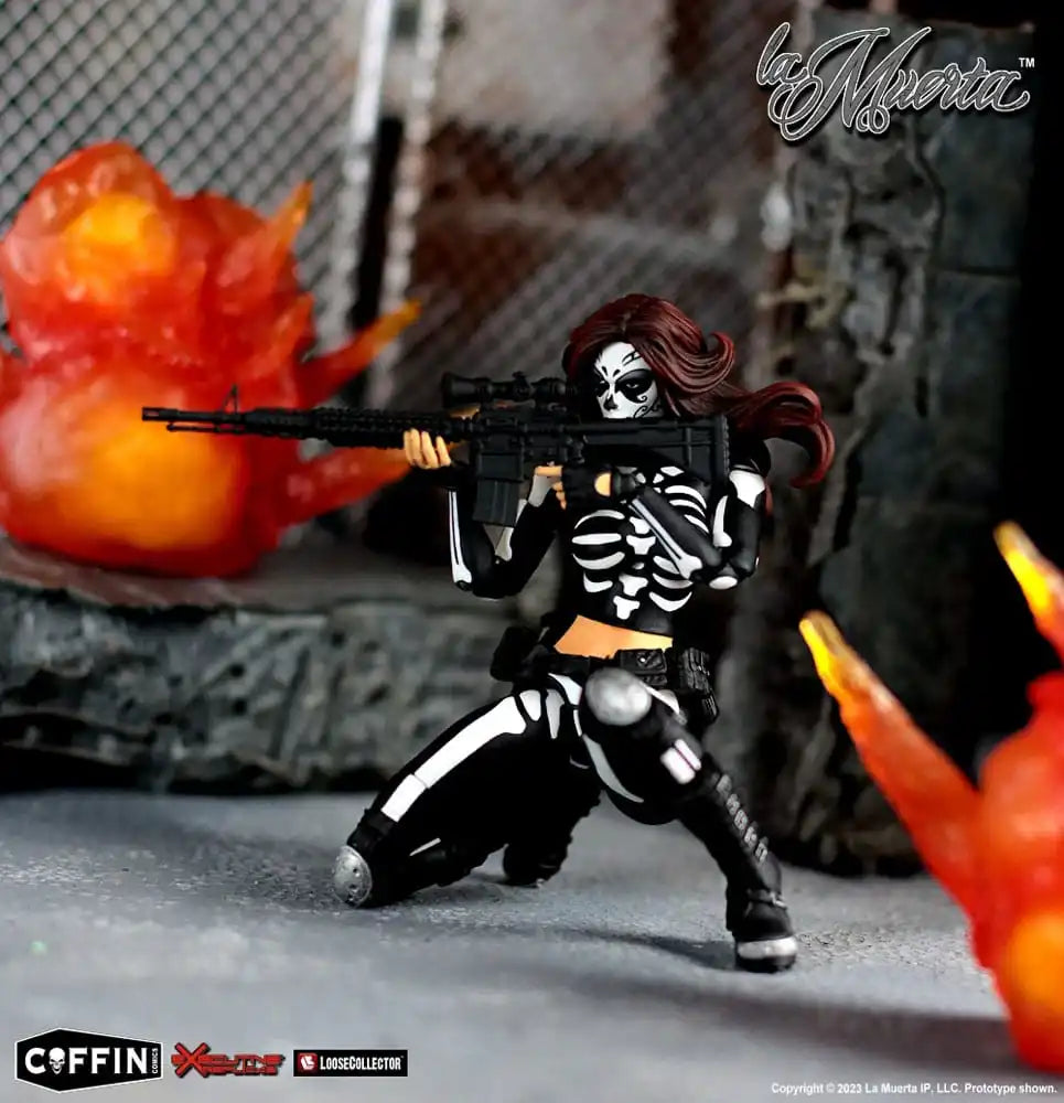 La Muerta Executive Replica Actionfigur 1/12 La Muerta 15 cm - Smalltinytoystore