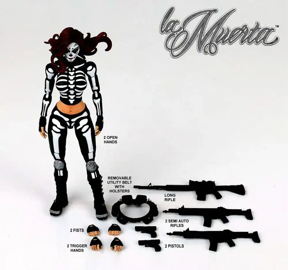 La Muerta Executive Replica Actionfigur 1/12 La Muerta 15 cm - Smalltinytoystore