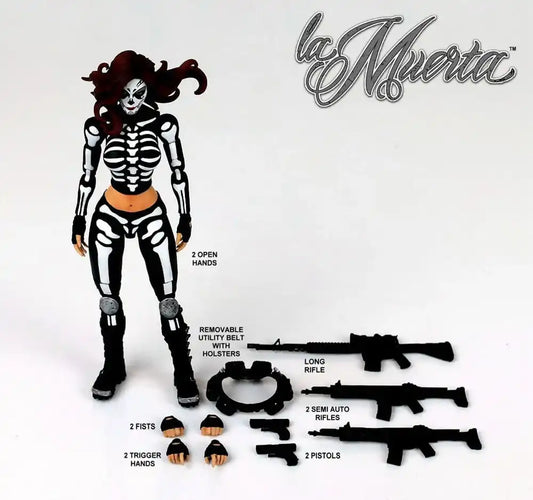 La Muerta Executive Replica Actionfigur 1/12 La Muerta 15 cm - Smalltinytoystore