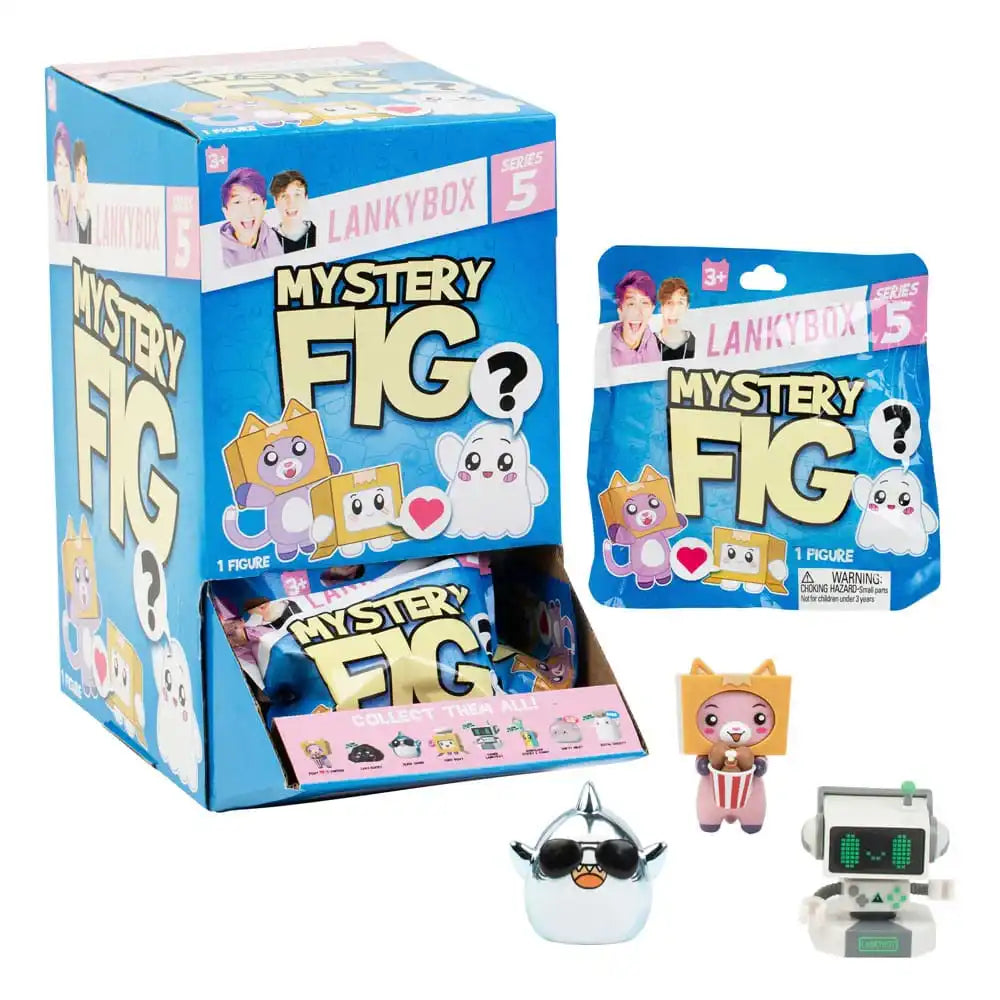 Lankybox Minifiguren 6 cm Mystery Series 5 Display (24) - Smalltinytoystore