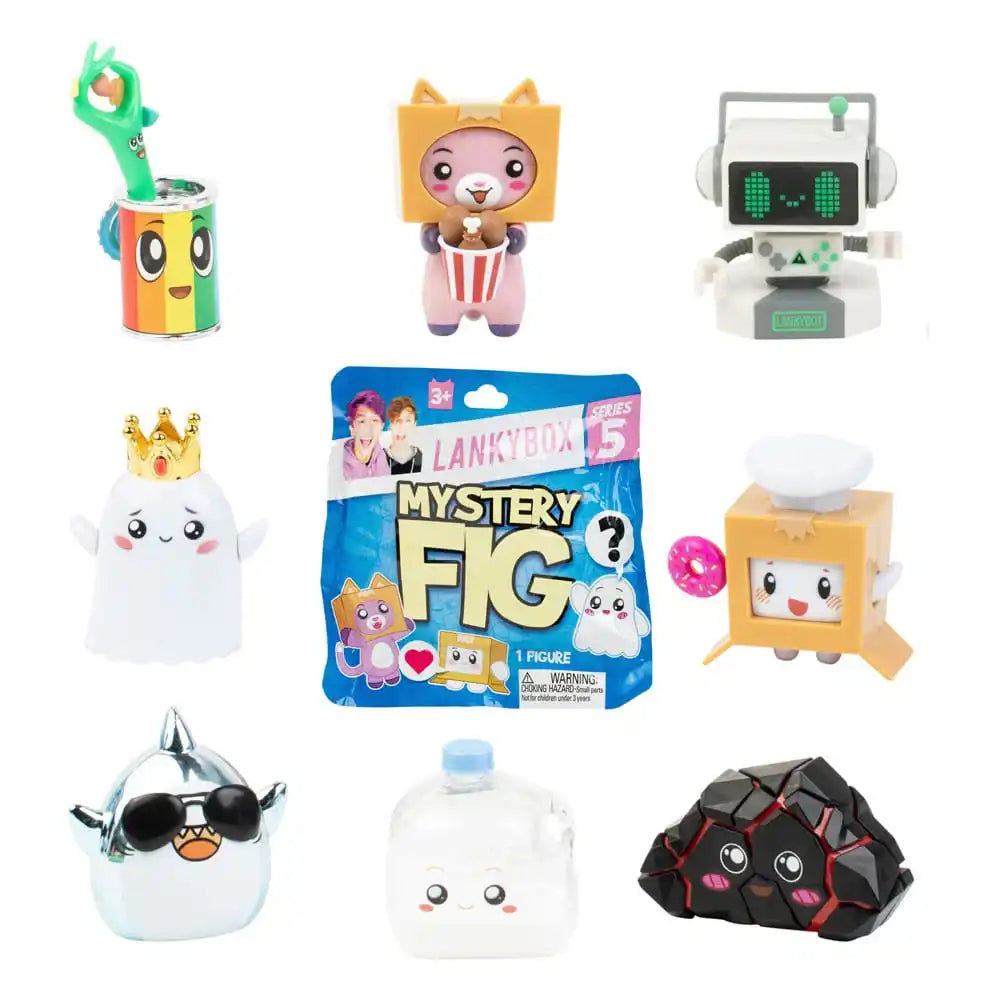 Lankybox Minifiguren 6 cm Mystery Series 5 Display (24) - Smalltinytoystore