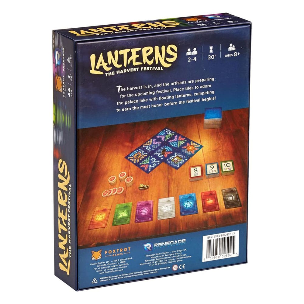 Lanterns: The Harvest Festival Tile Placement Game *Englische Version* - Smalltinytoystore