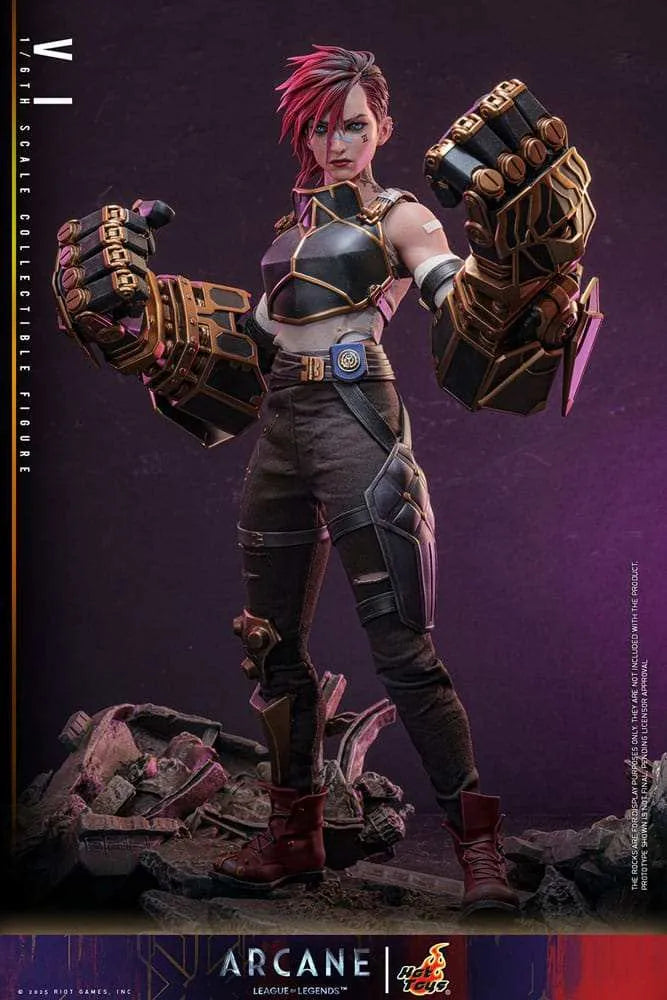 League of Legends Arcane Actionfigur 1/6 Vi 28 cm HOT TOYS - Smalltinytoystore