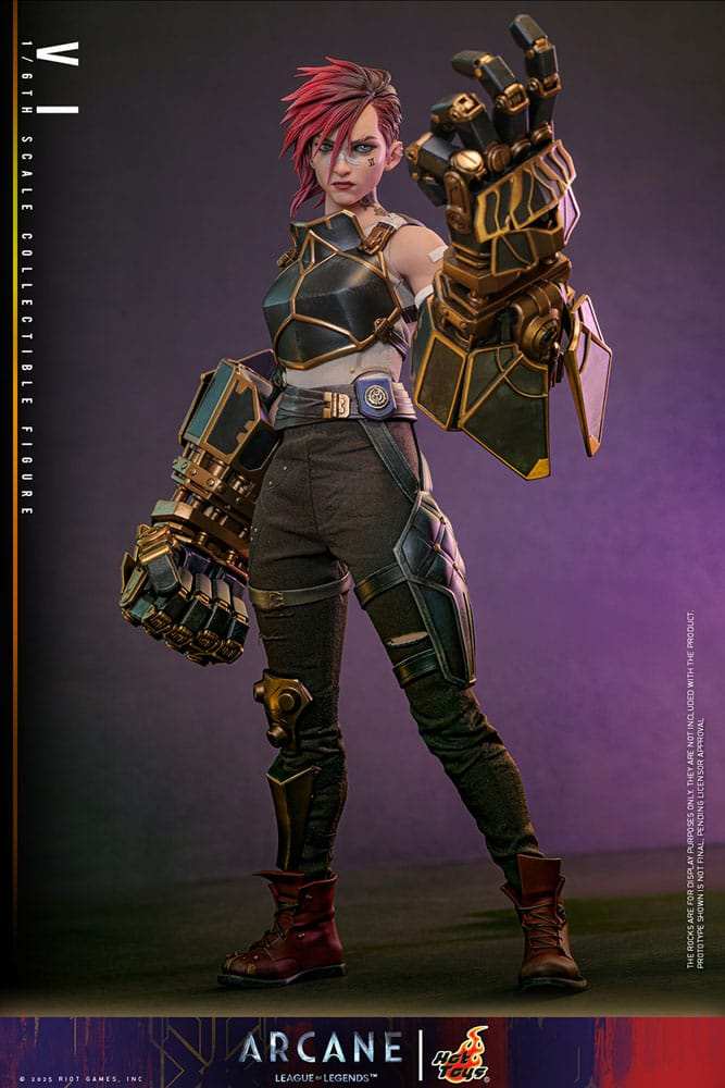 League of Legends Arcane Actionfigur 1/6 Vi 28 cm HOT TOYS - Smalltinytoystore