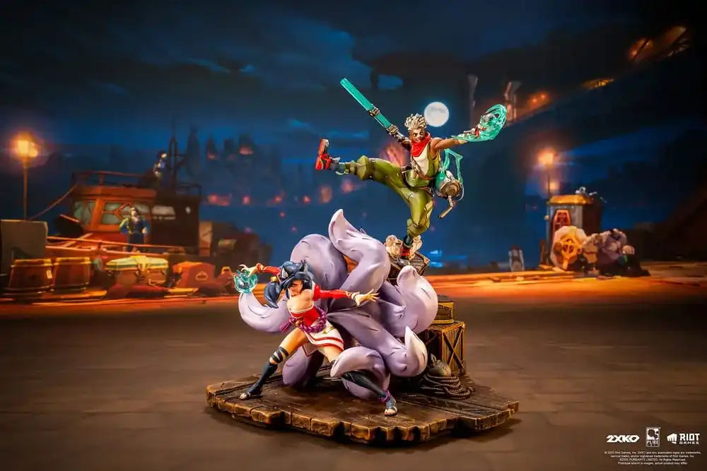 League of Legends Statue 1/10 2XKO Ekko & Ahri Diorama 30 cm