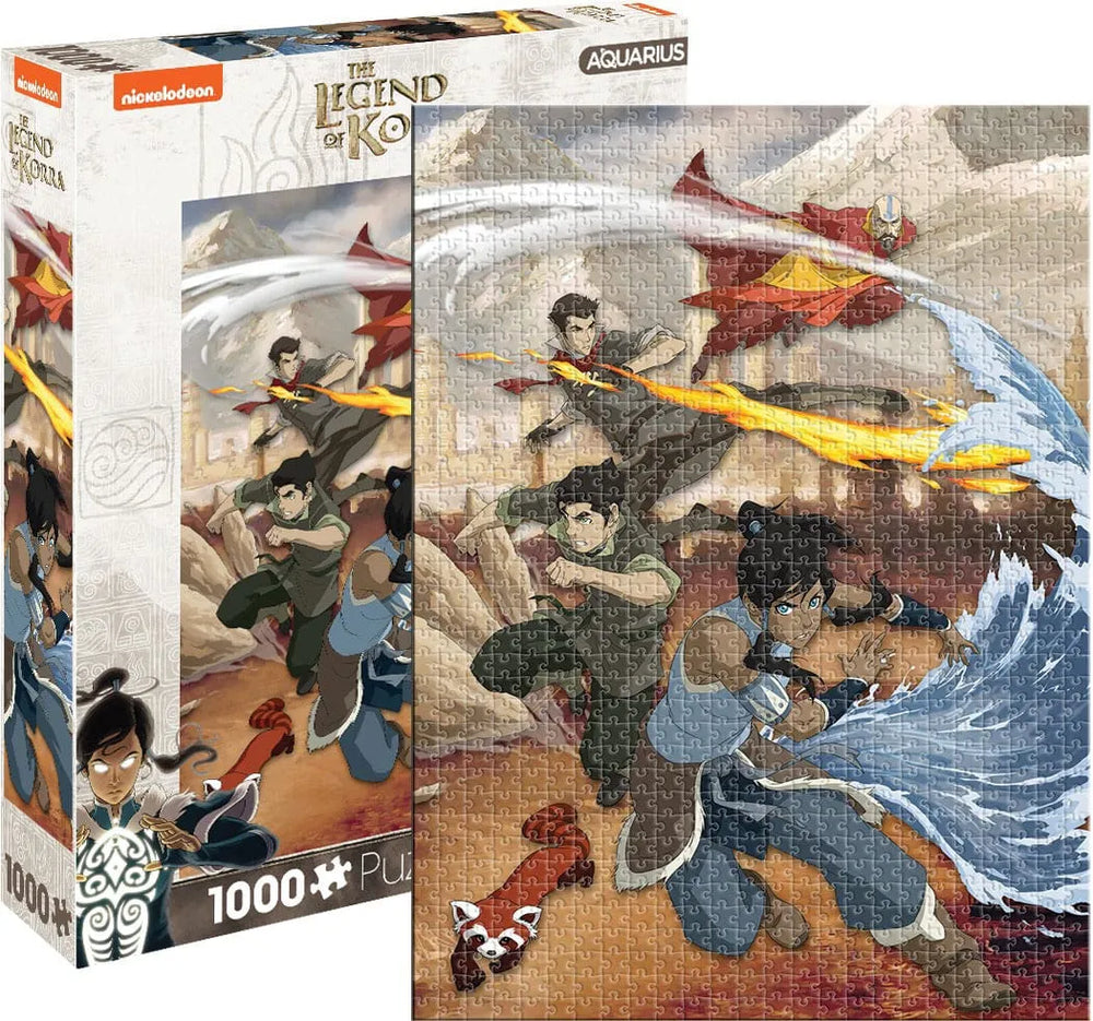 Legend Of Korra: 1000 Piece Jigsaw Puzzle - Smalltinytoystore
