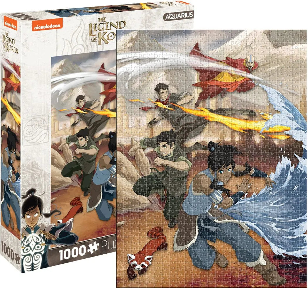 Legend Of Korra: 1000 Piece Jigsaw Puzzle - Smalltinytoystore