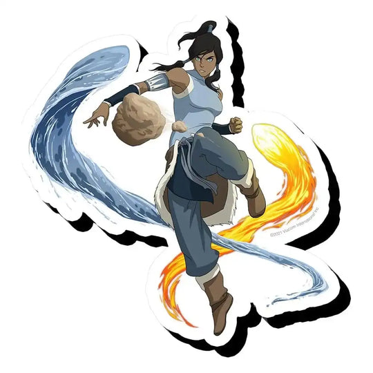Legend Of Korra: Bending Funky Chunky Magnet - Smalltinytoystore