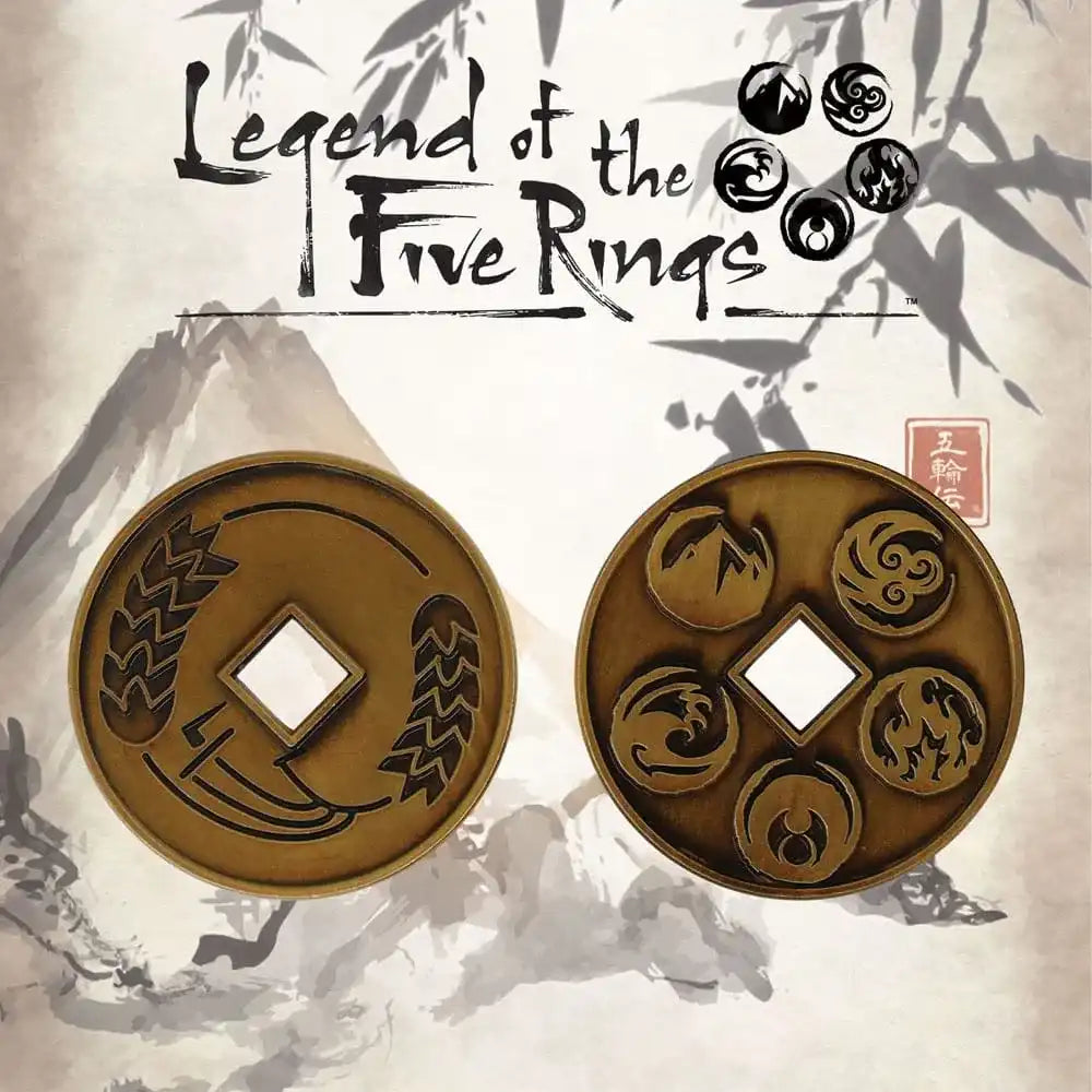 Legend of the Five Rings Sammelmünze Koku Limited Edition - Smalltinytoystore