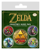 Legend of Zelda Ansteck-Buttons 5er-Pack Classics - Smalltinytoystore
