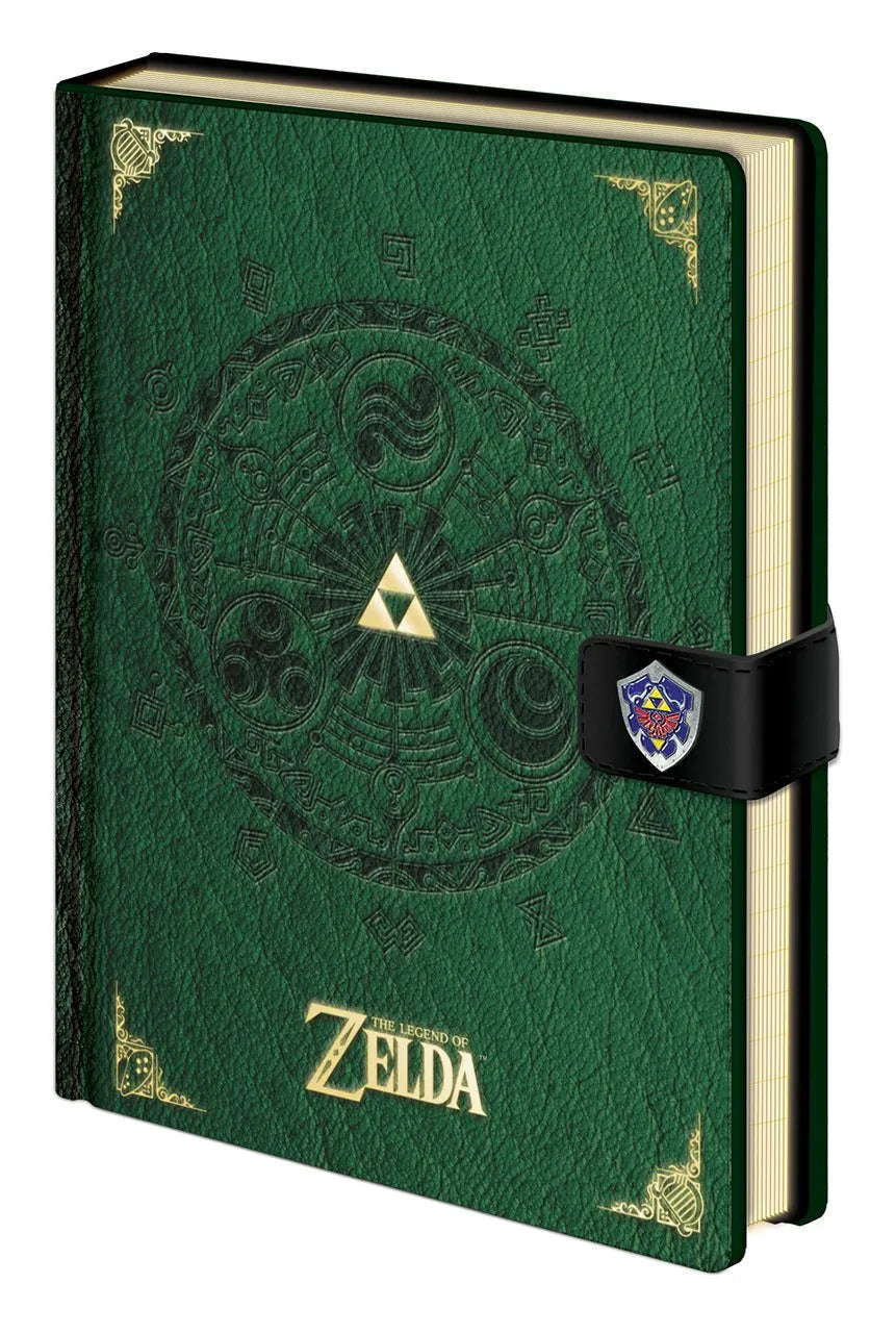 Legend of Zelda Premium Notizbuch A5 Triforce New Version - Smalltinytoystore